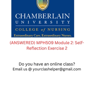 ANSWERED MPH509 Module 2 Self Reflection Exercise 2 1 1 1 277414ccdb7